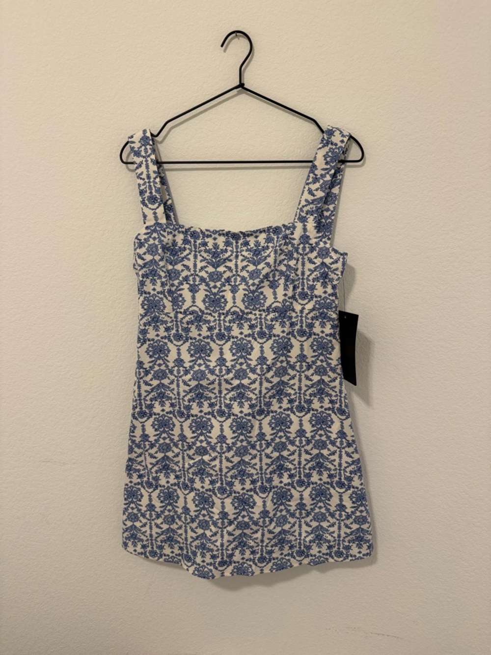 Hyacinth House Blue & White Volos Mini Dress - Picture 6 of 10